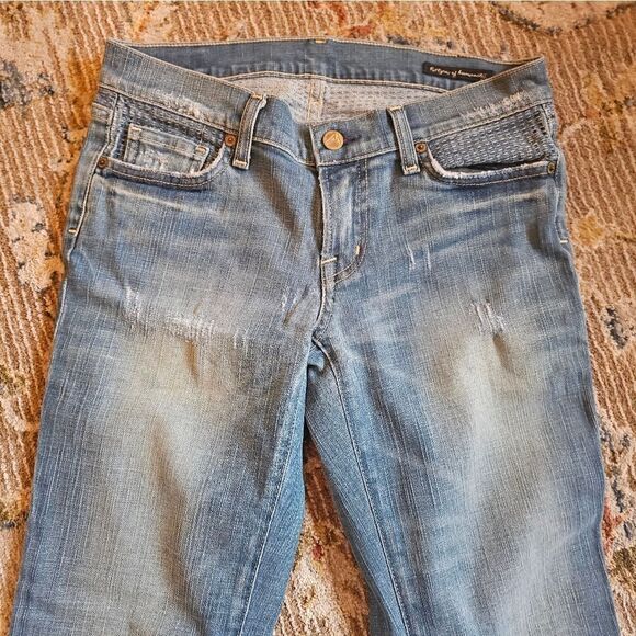 Citizens of Humanity flared jeans sz 28 with 30" inseam - Picture 6 of 7